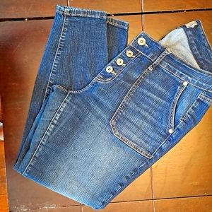 Torrid Button Fly Straight Leg Jeans